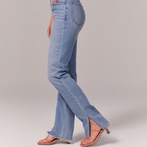Abercrombie & Fitch women’s ultra high rise 90s straight jeans